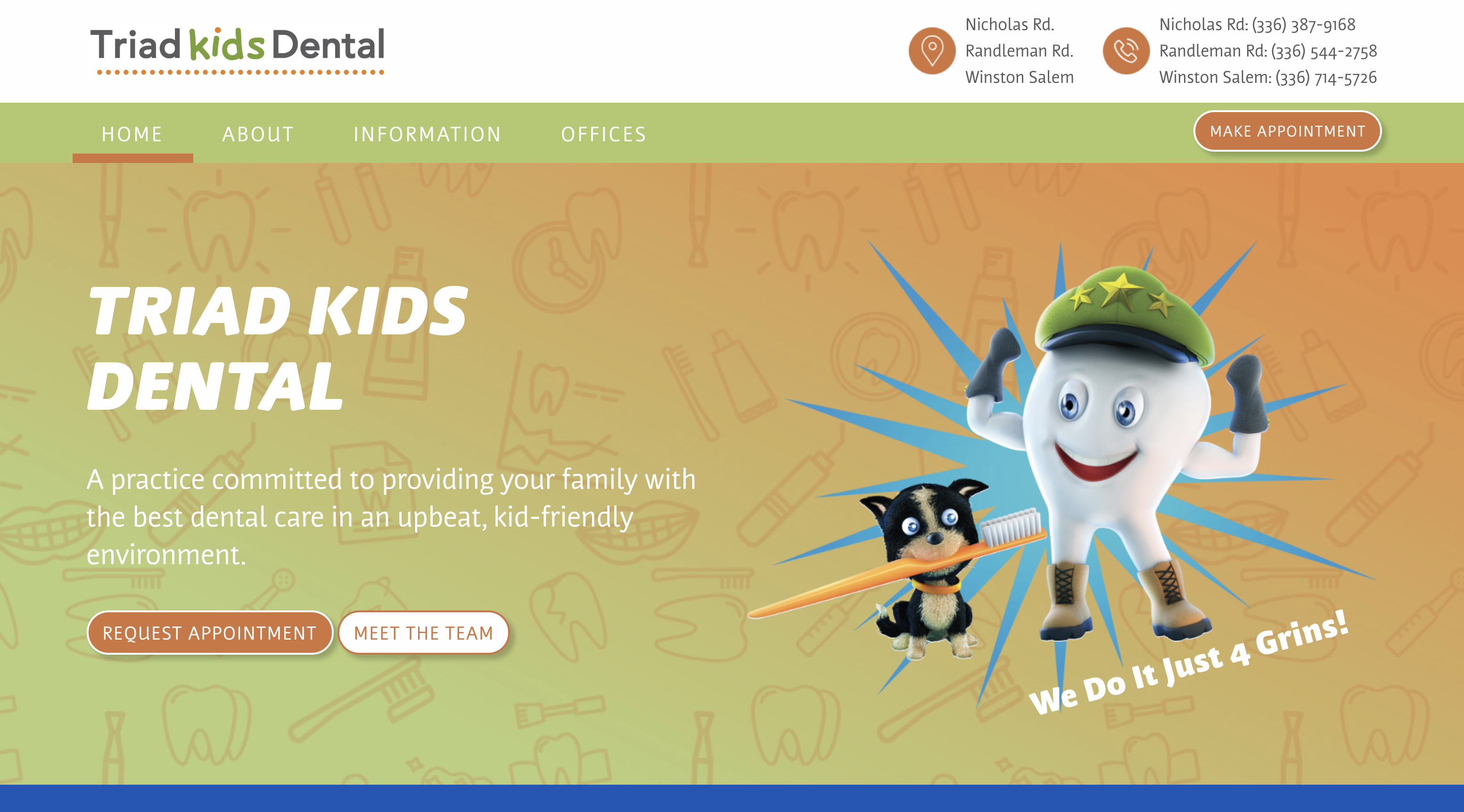 Custom Website Platform for Dental Support Organization image