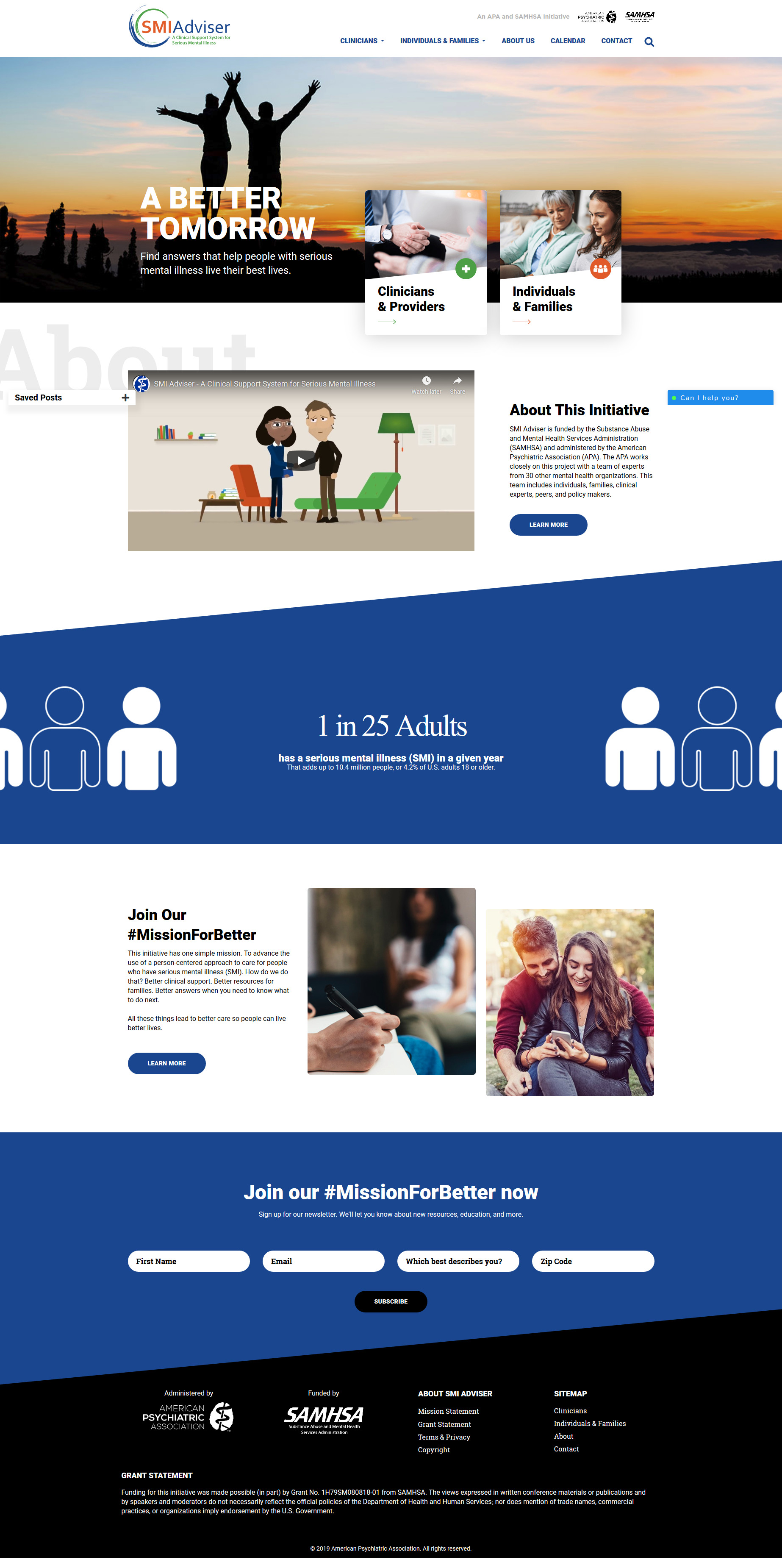 SMI Adviser Website image