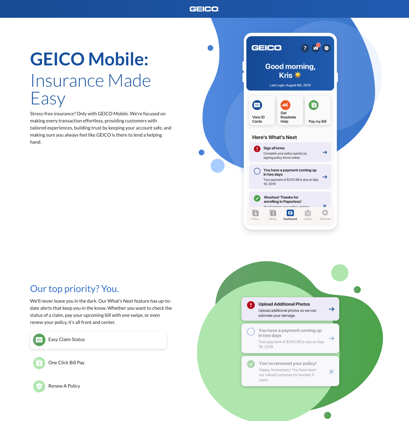 GEICO Mobile: Insurance Made Easy image
