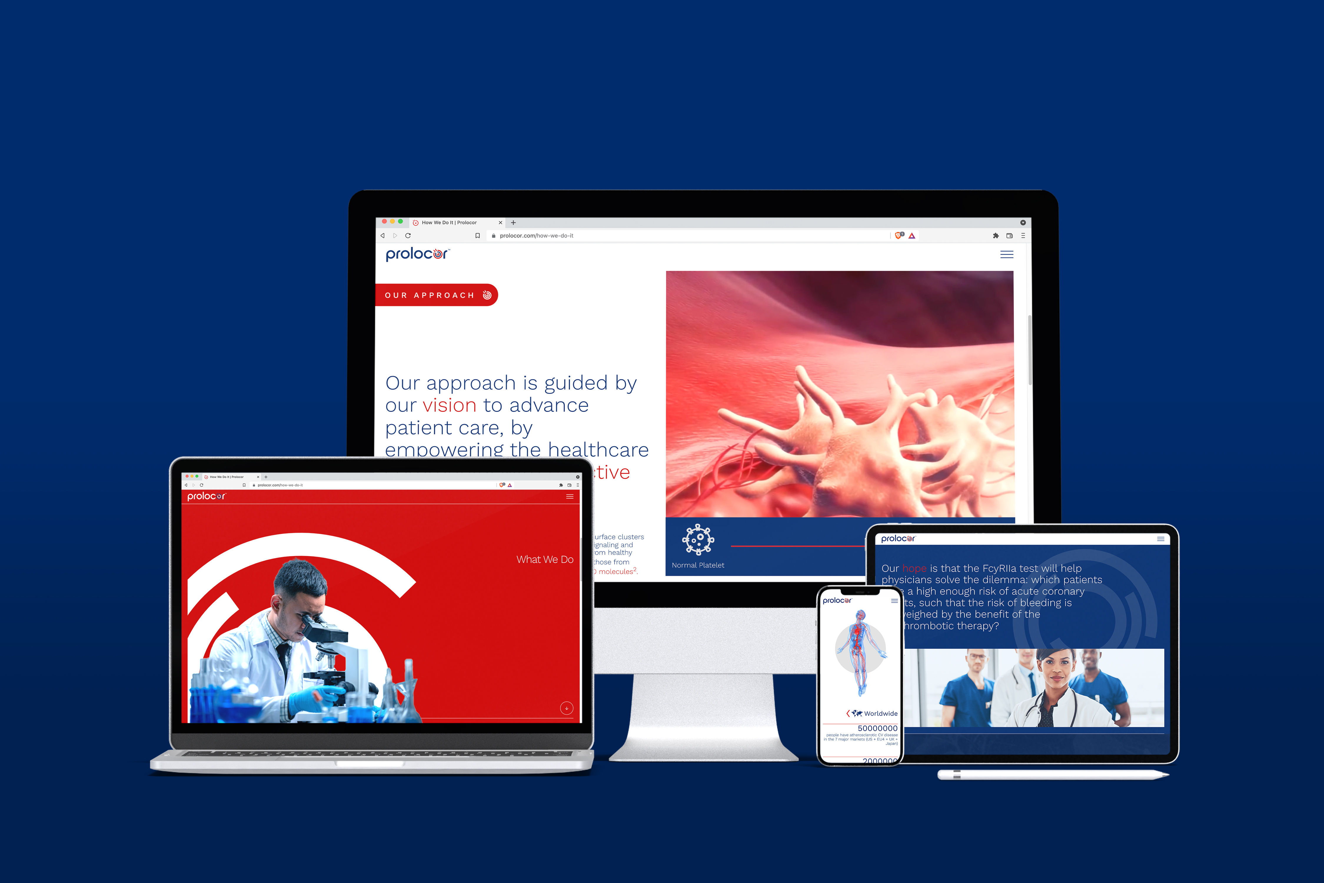 Prolocor Corporate Website image