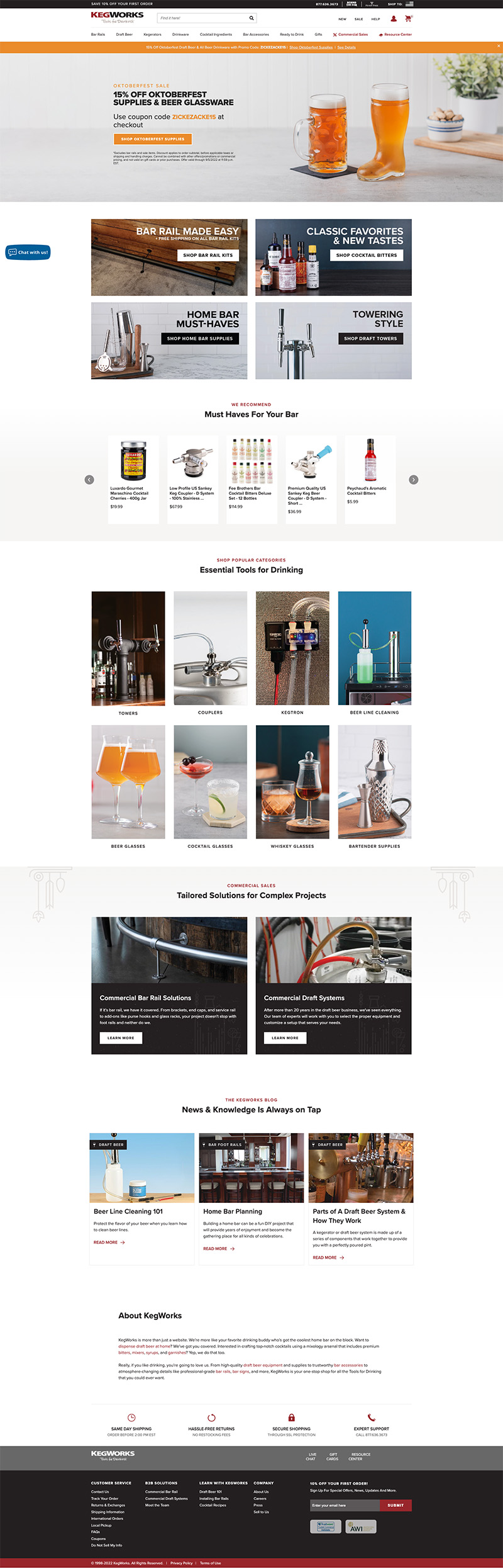 KegWorks Website Redesign image