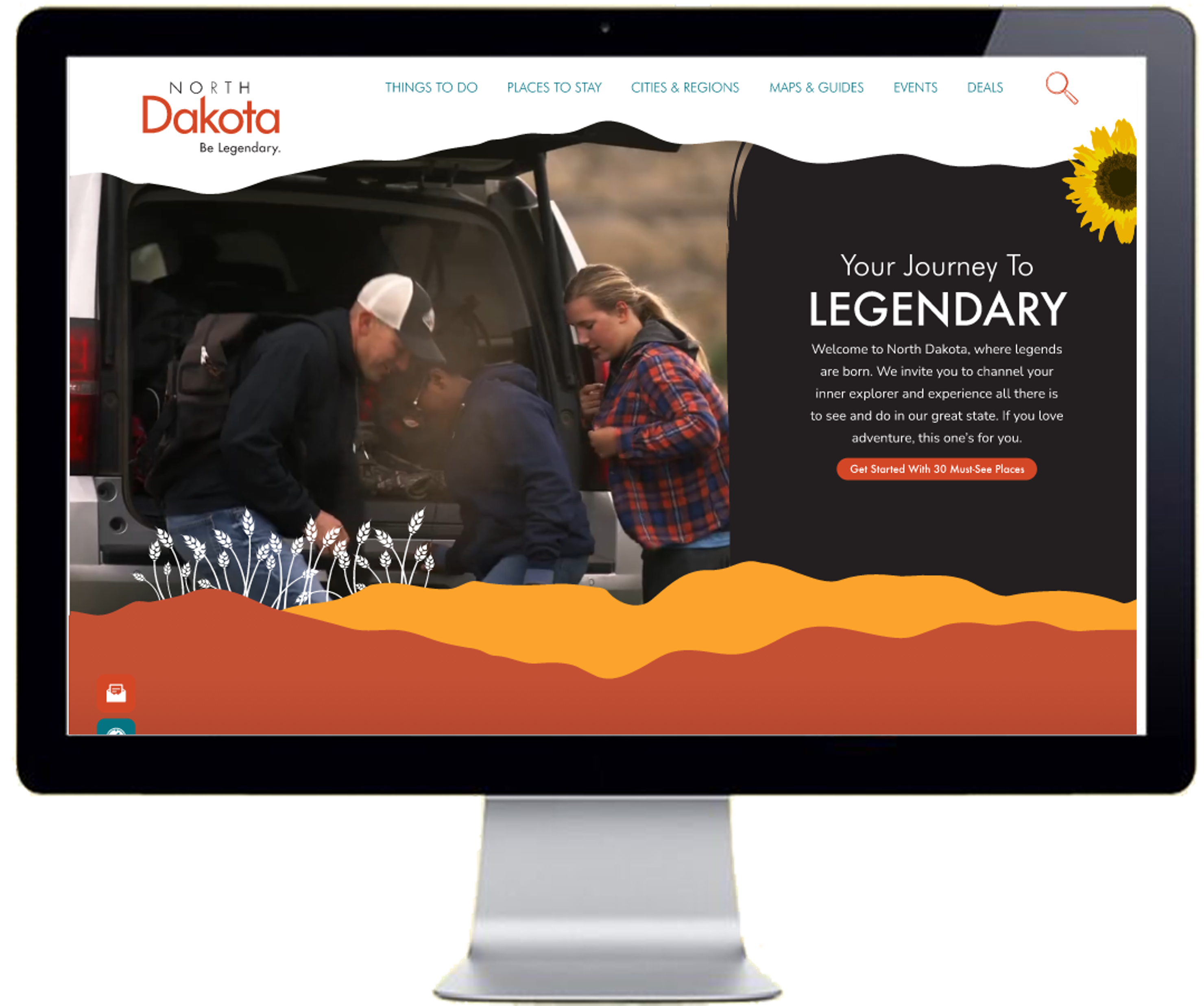 Website Redesign for NDtourism.com image