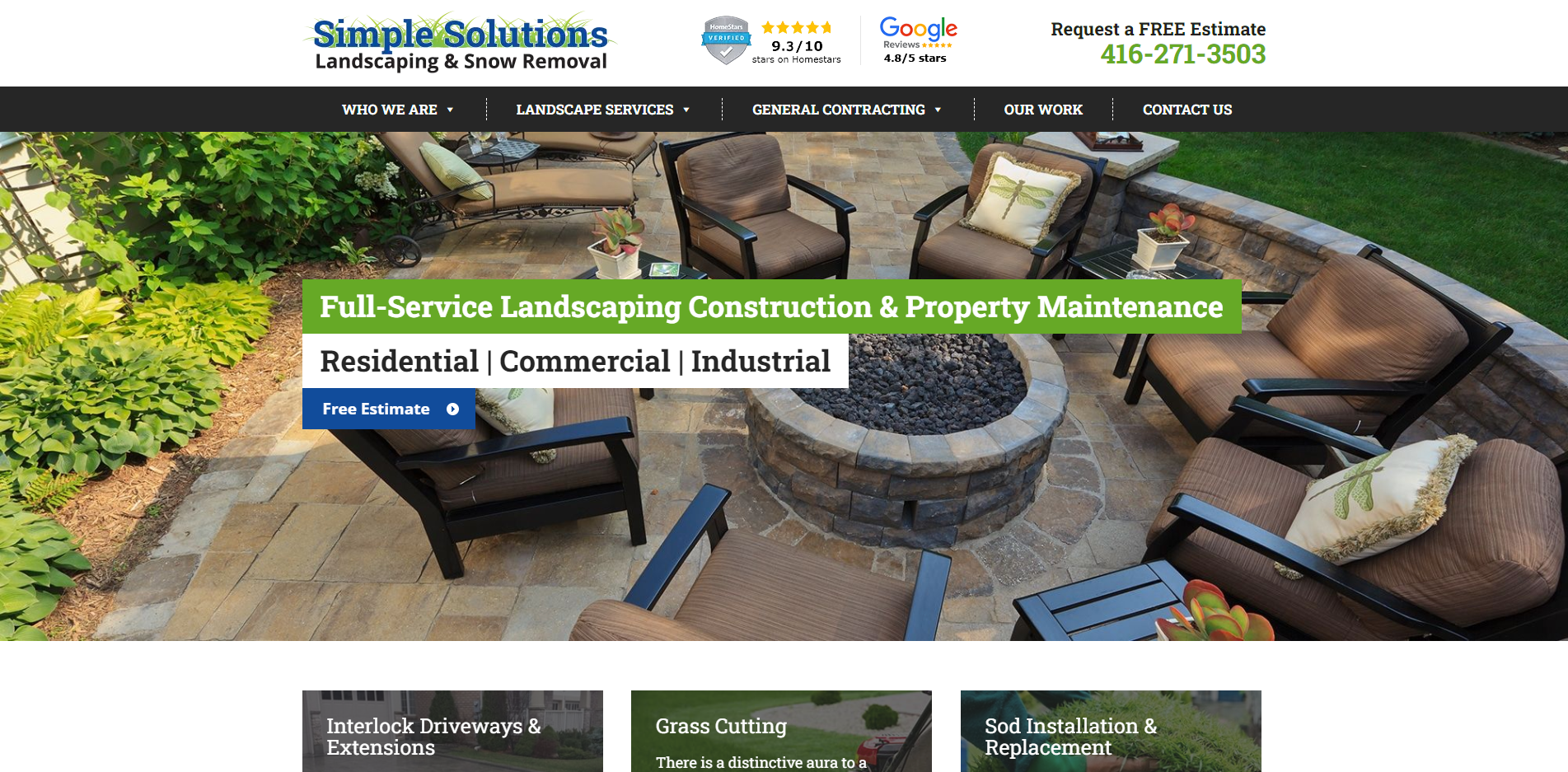 Simple Solutions Landscaping & Snow Removal