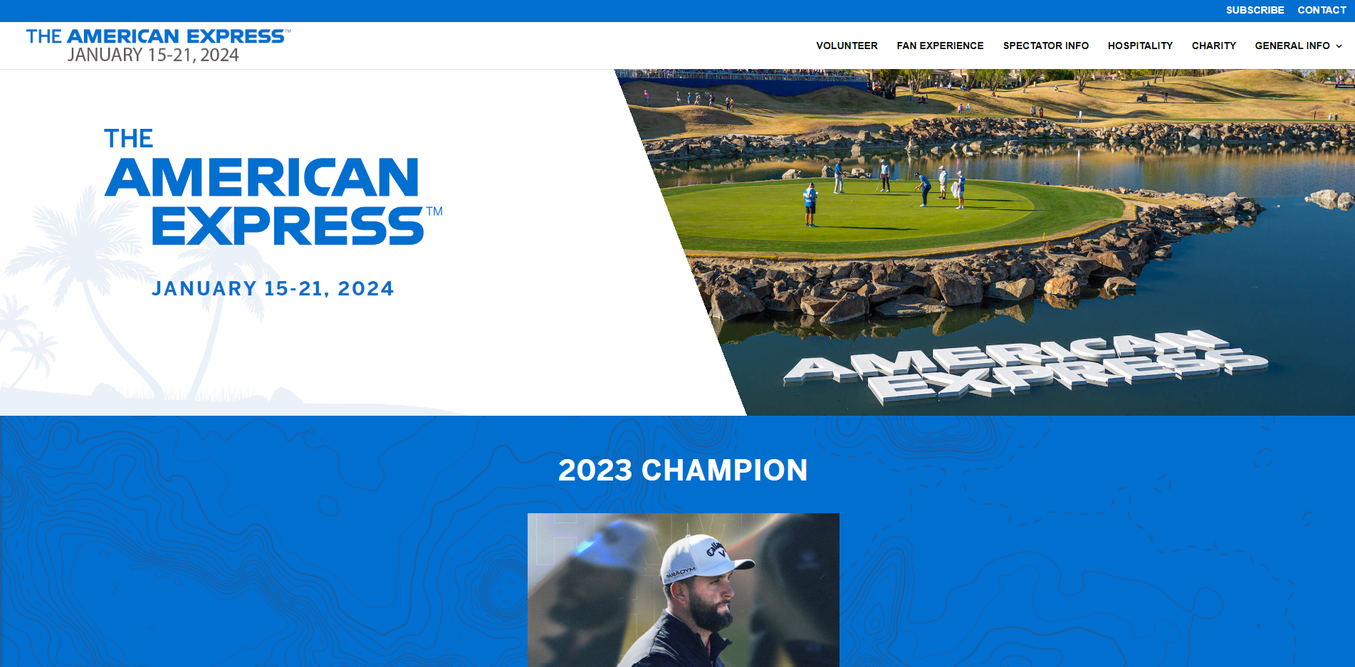 The American Express Golf Tournament image