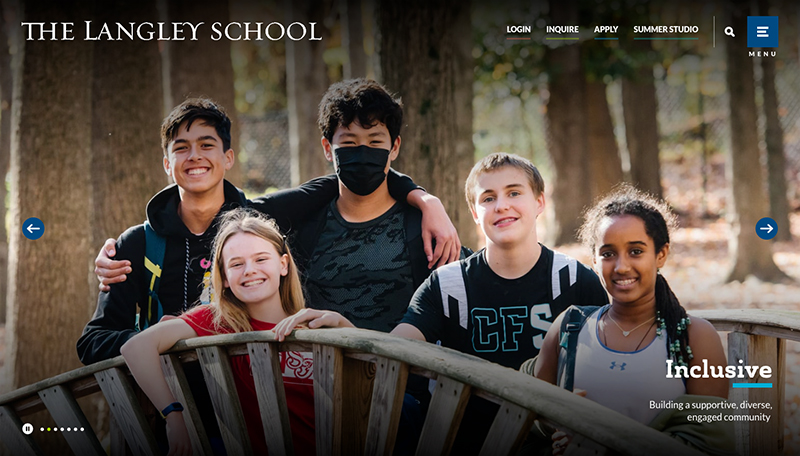 The Langley School image