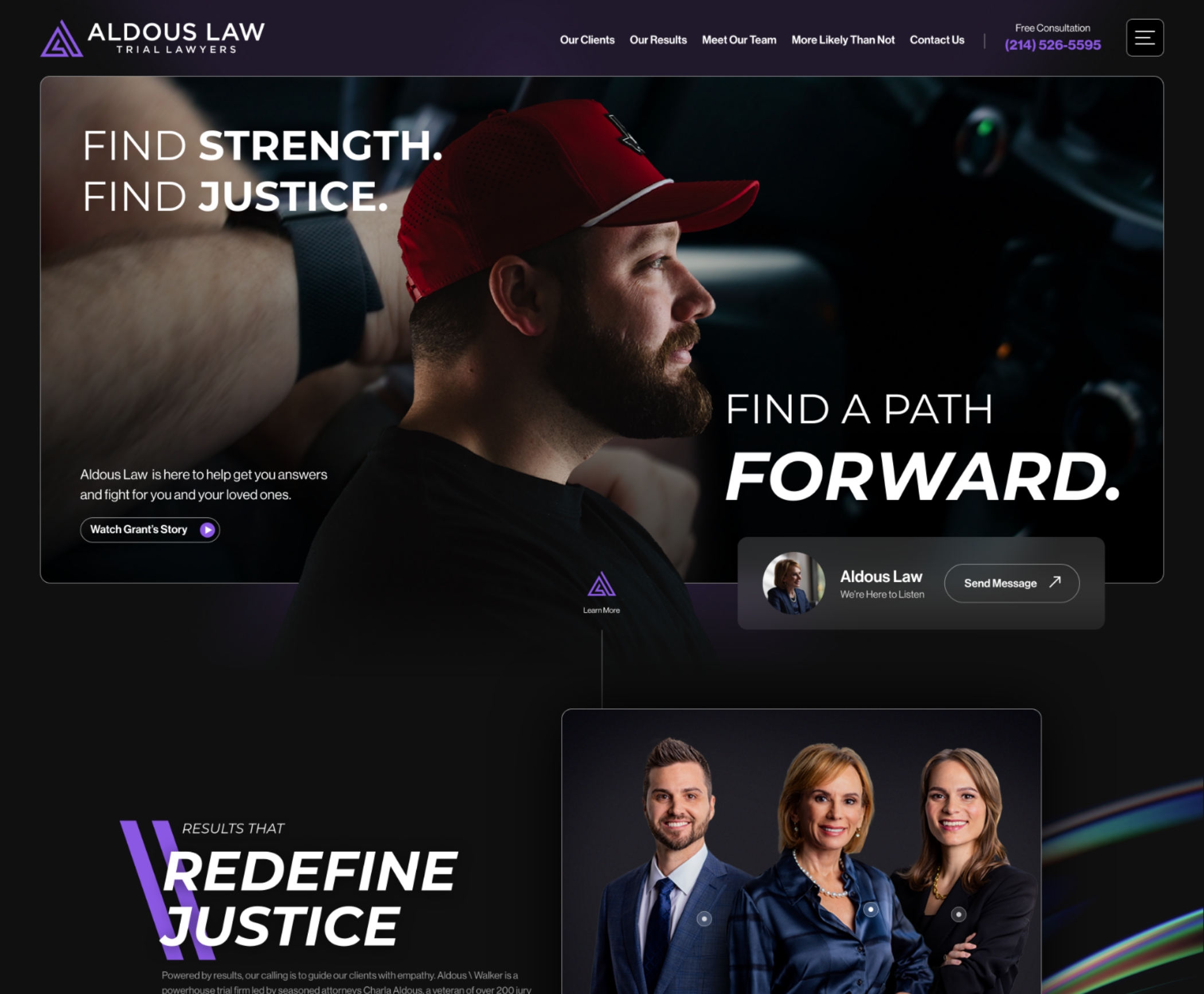 Aldous Law | Dallas Personal Injury Attorney image