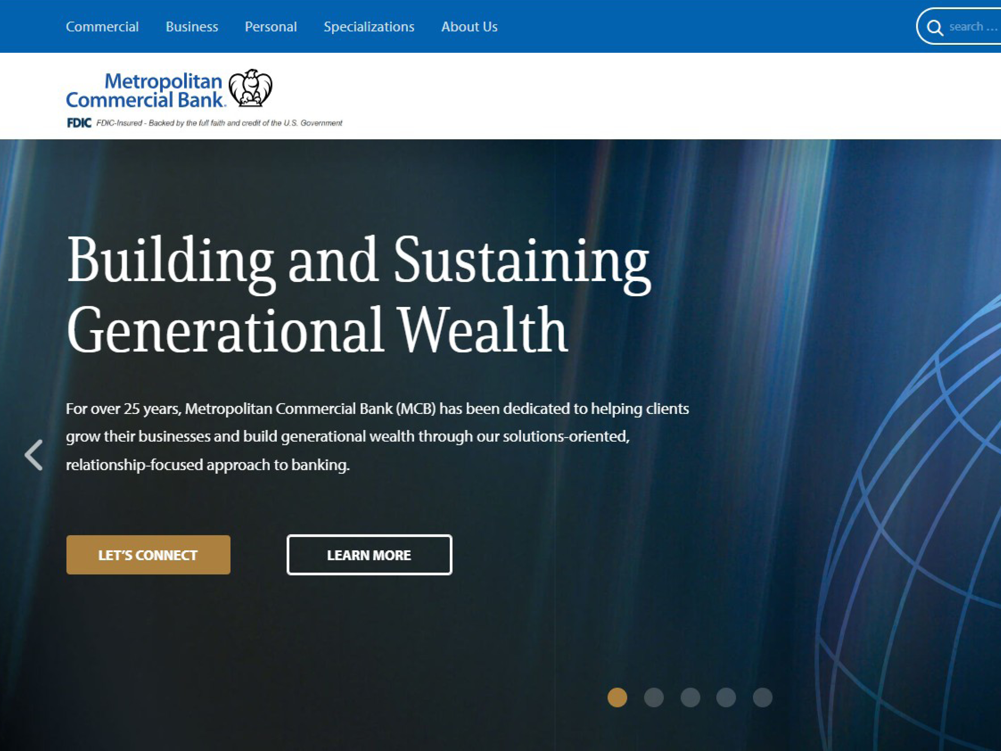 Metropolitan Commercial Bank - MCBankNY.com image