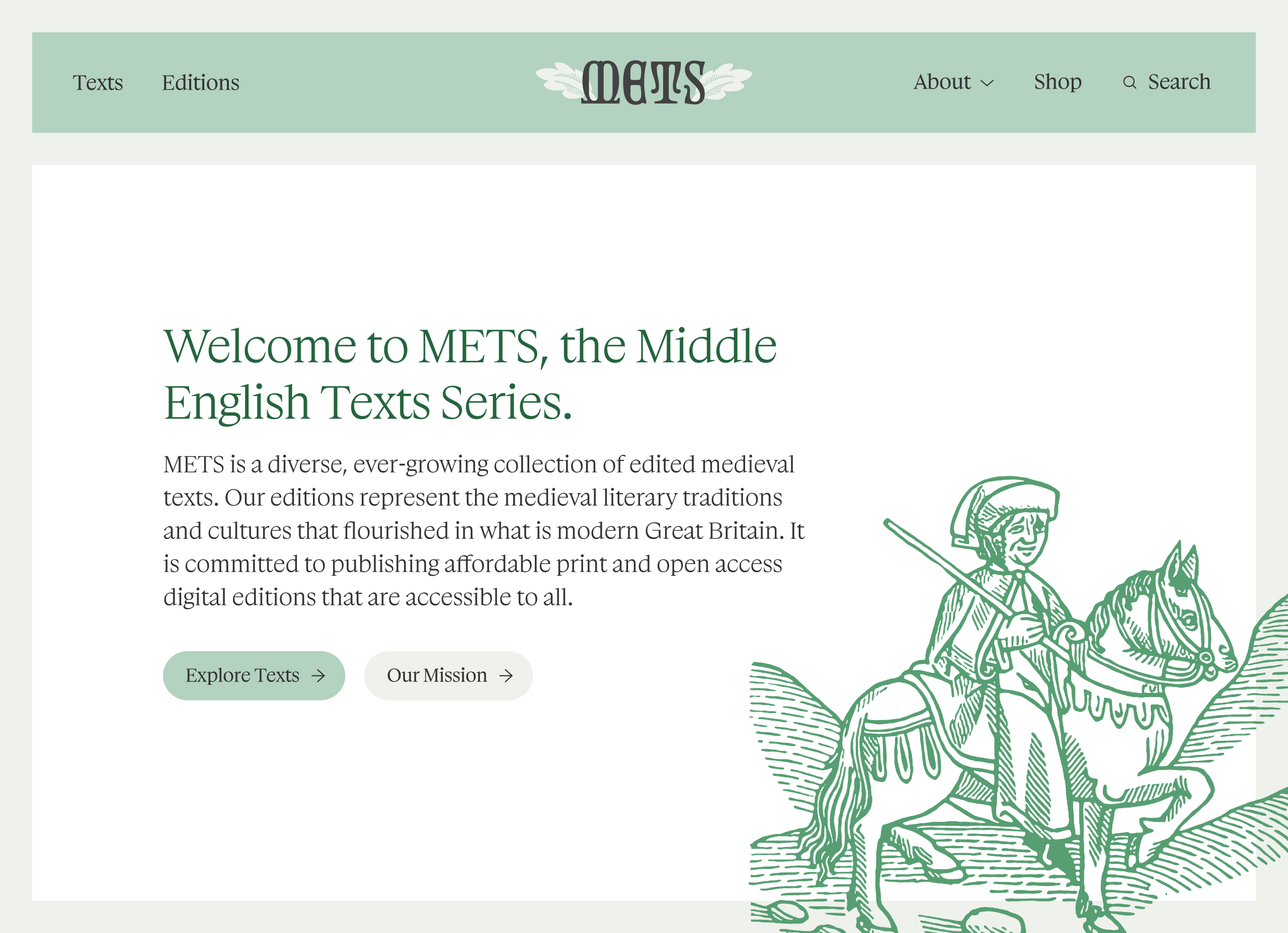 Middle English Text Series Redesign and Rebuild image