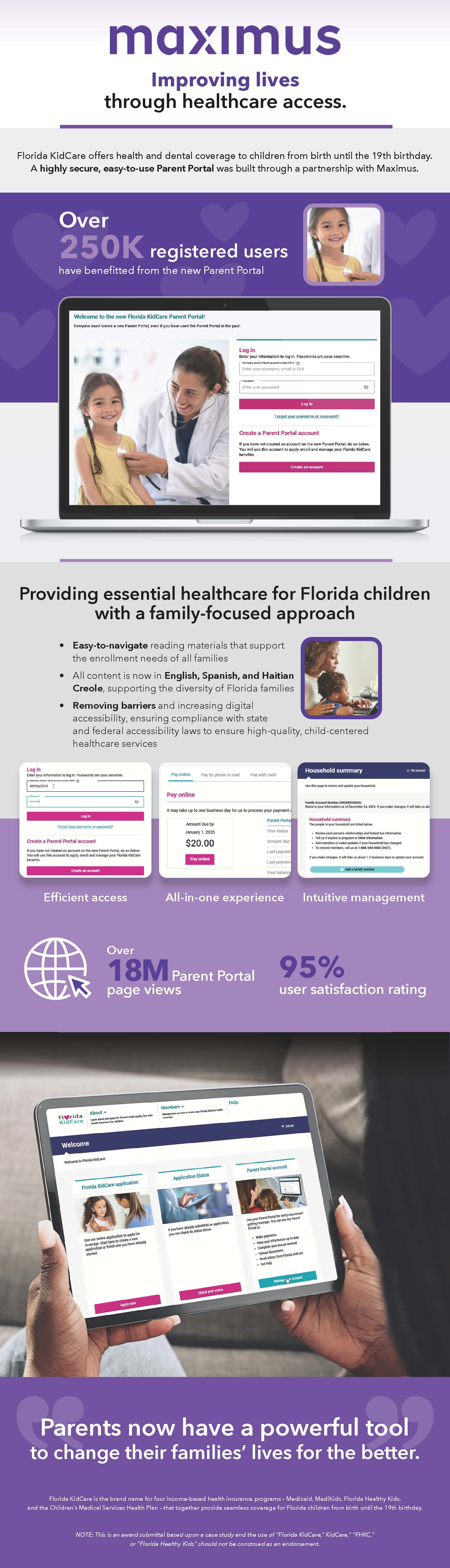 Florida KidCare Parent Portal image