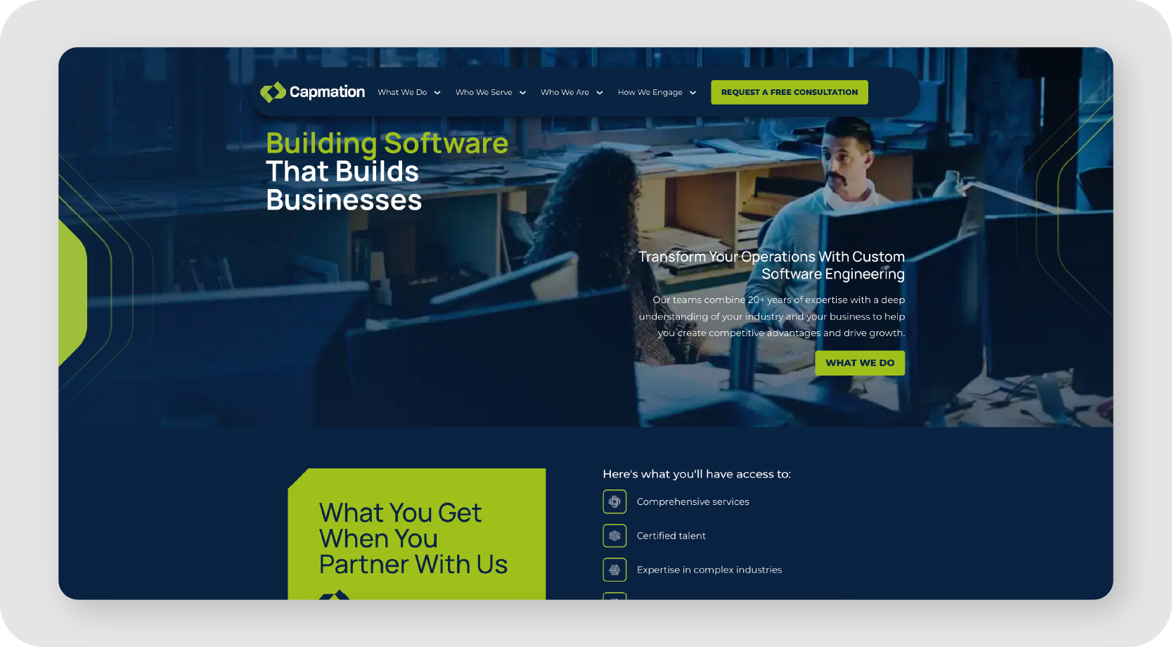 Capmation Website