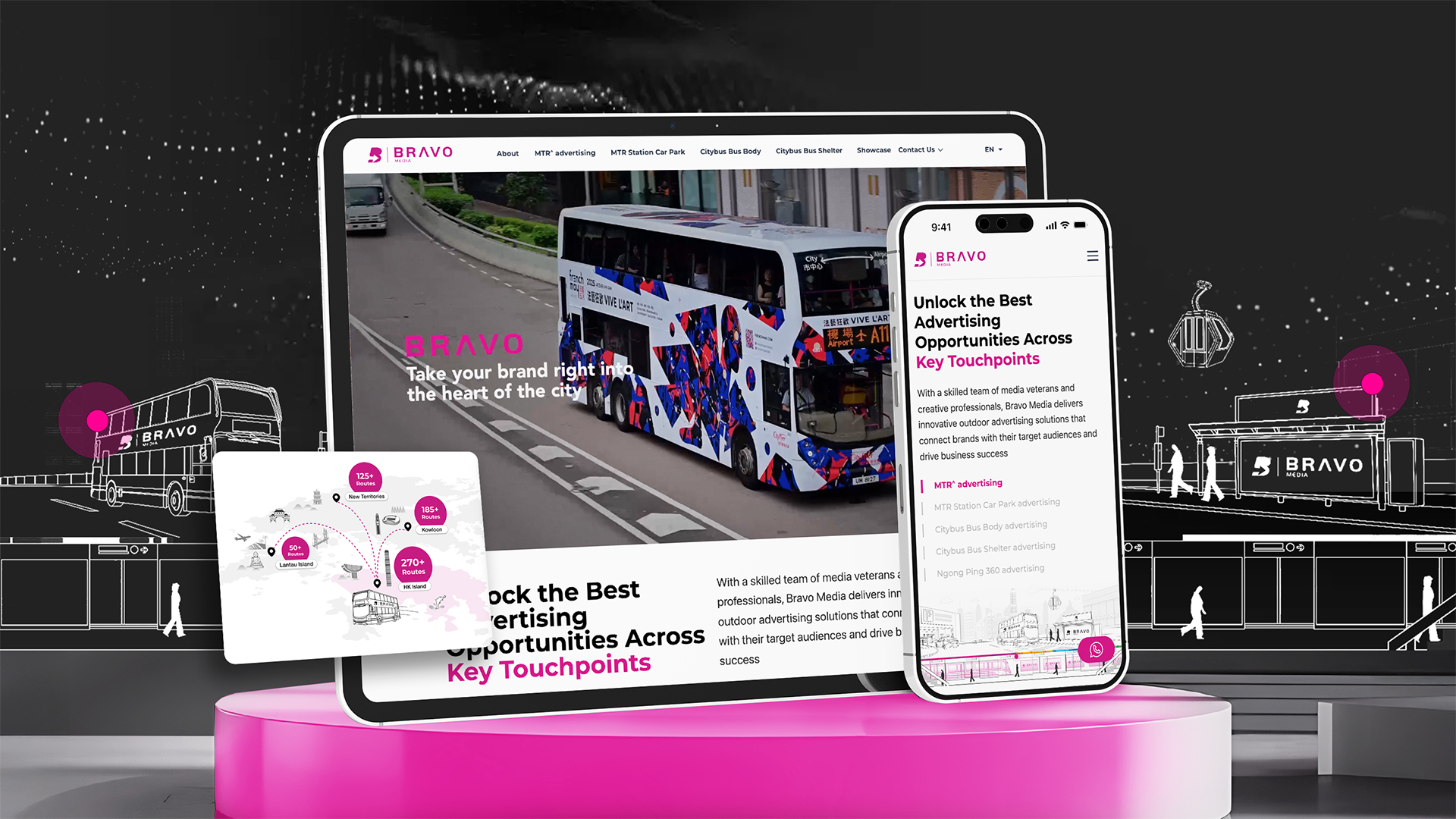 Bravo Media Website Revamp
