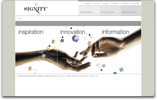 Signity  - Inspiration, Innovation, Information image