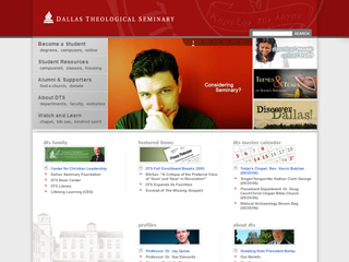 Dallas Theological Seminary Website image