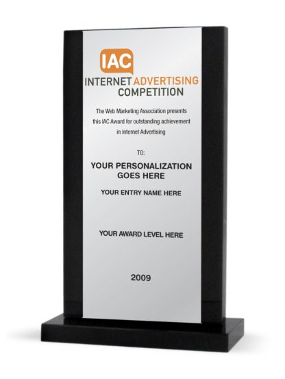 IAC Lucite Trophy