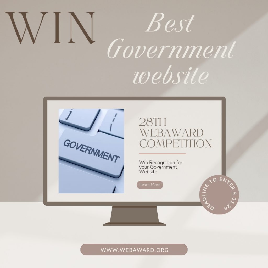 Best Government Website of 2024 to be Named by Web Marketing ...