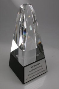 IAC Award Crystal Trophy